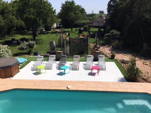 Esprit D'Ailleurs Bed and Breakfast Baillargues Exteriör bild